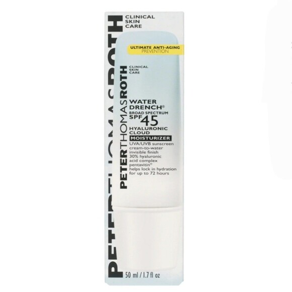 Peter Thomas Roth Water Drench Hyaluronic Cloud Moisturizer SPF 45 1.7 oz - Picture 1 of 11